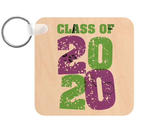 Printed Sublimation Keychain Square, Size: Inch, 50% OFF