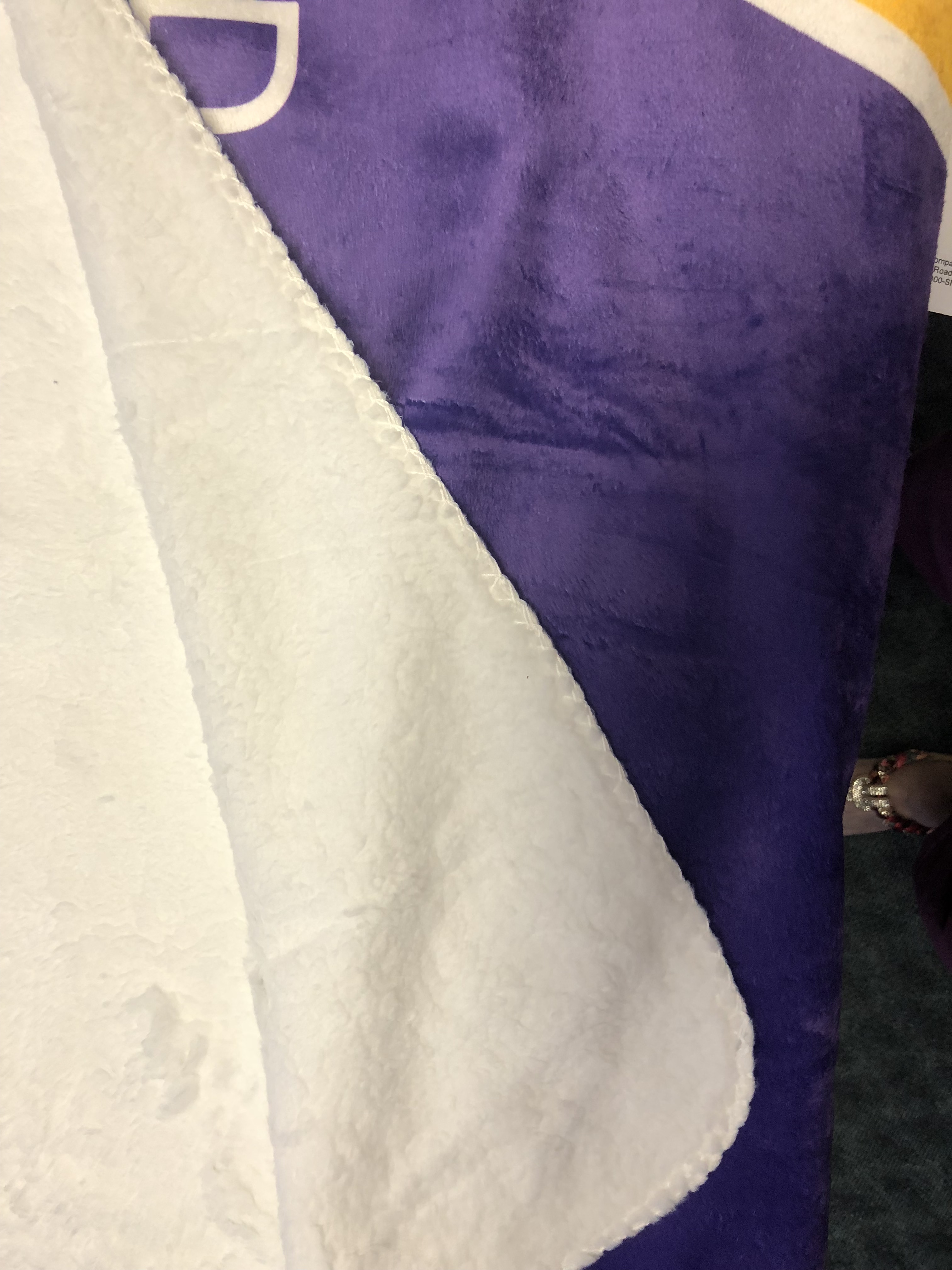 how to sublimate a large blanket