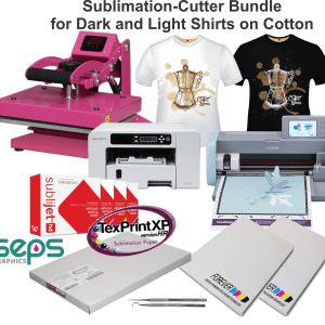 sublimation on cotton equipment bundle
