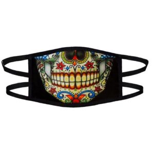 sublimation face mask double strap blank