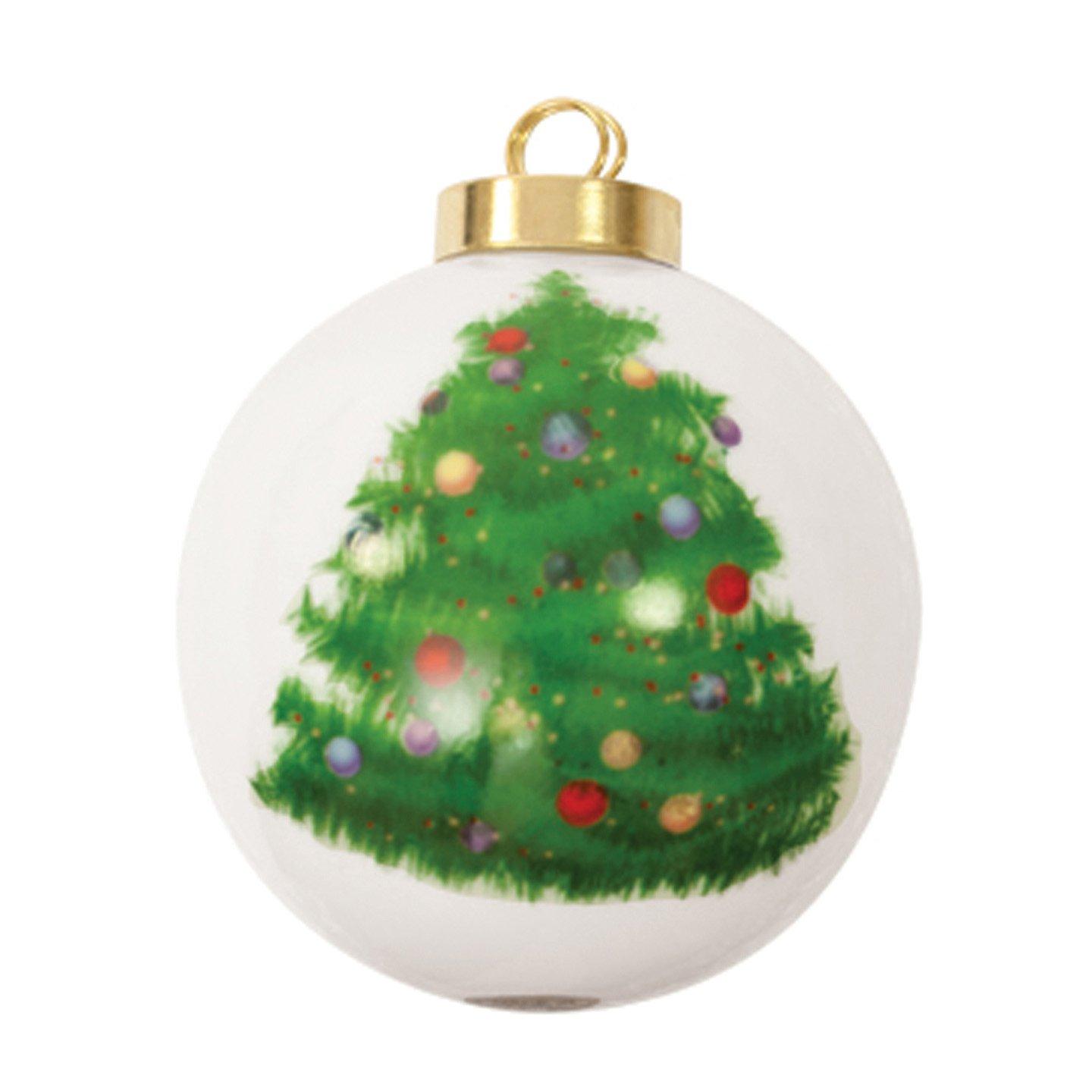 3.5 Round Aluminum Dye Sublimation Christmas Ornament Blanks