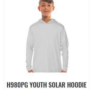 Sublimation Solar Hoodie, Men's Solar Repreve Long Sleeve Hoodie, 6 Each