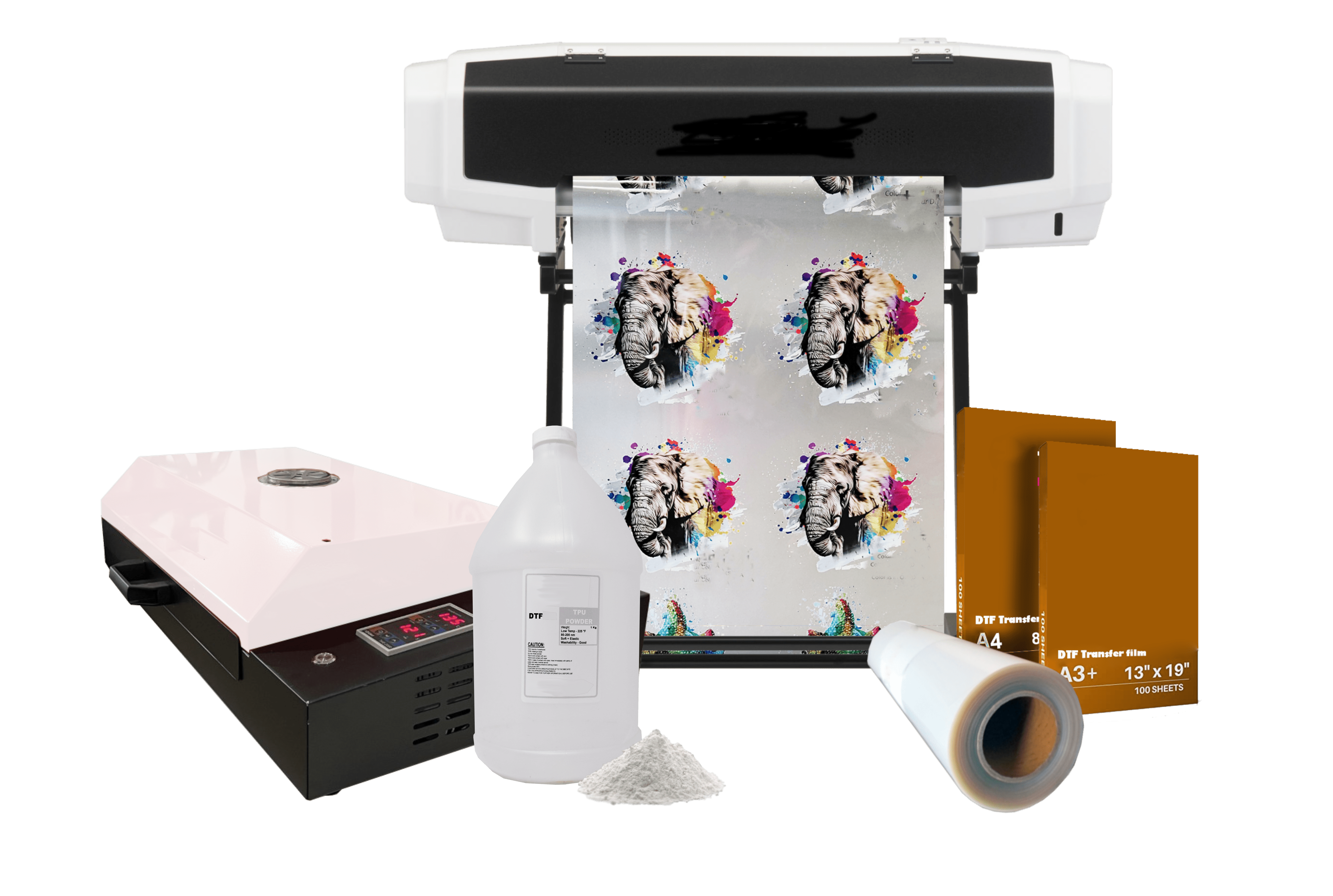 DTF Mutoh Printer Bundles, included curing unit, offline