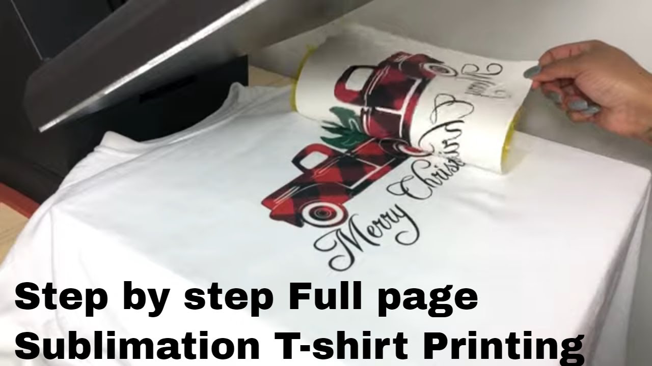 Sublimation for Beginners -Complete Step-By-Step Guide 